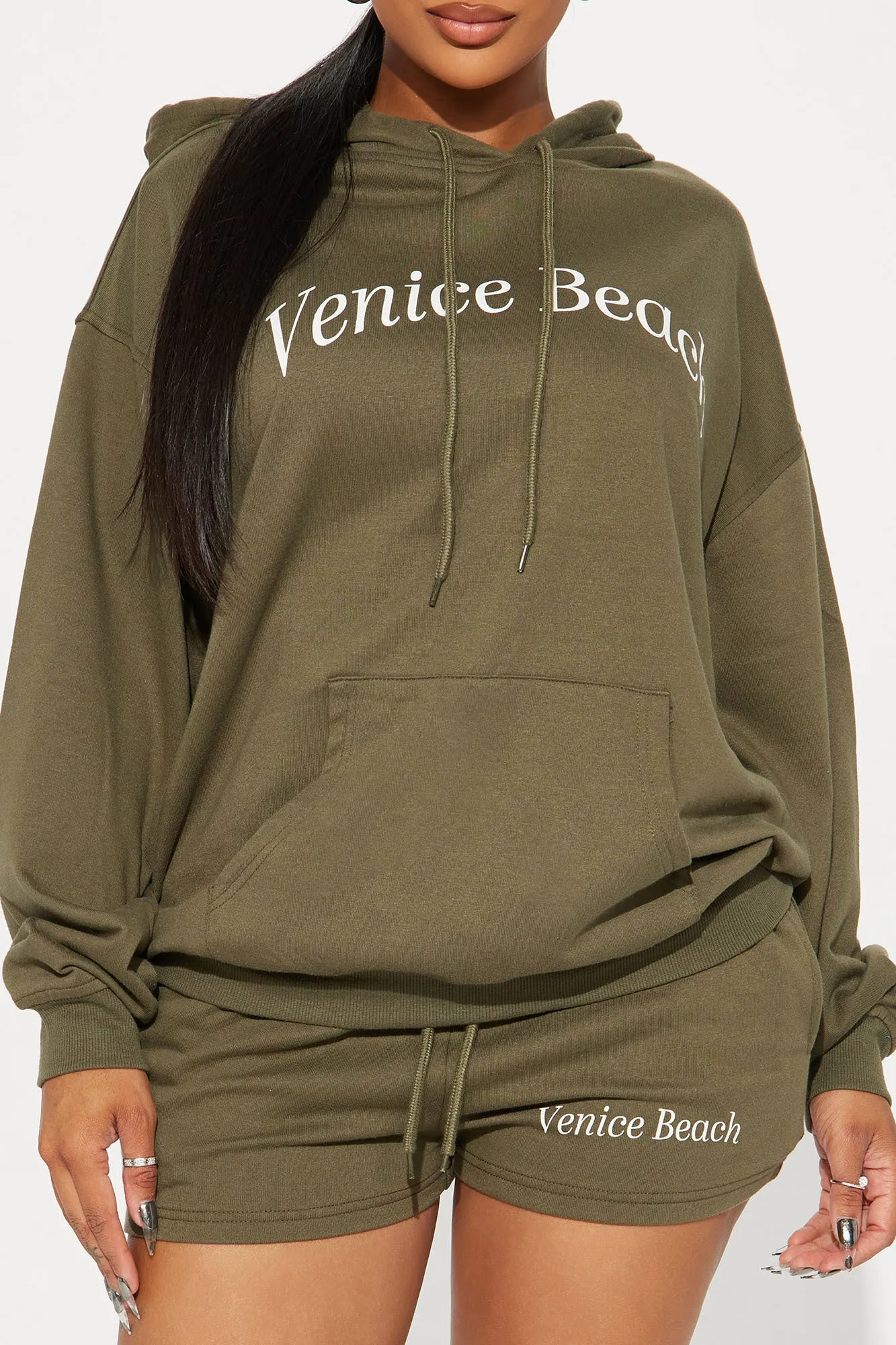 Venice Beach Chillin Short Set - Olive sold by Fashion Nova product image thumbnail 3