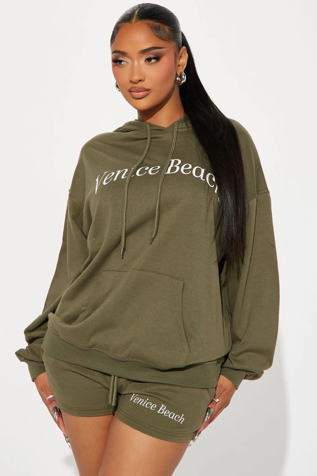 Venice Beach Chillin Short Set - Olive sold by Fashion Nova product image thumbnail 2