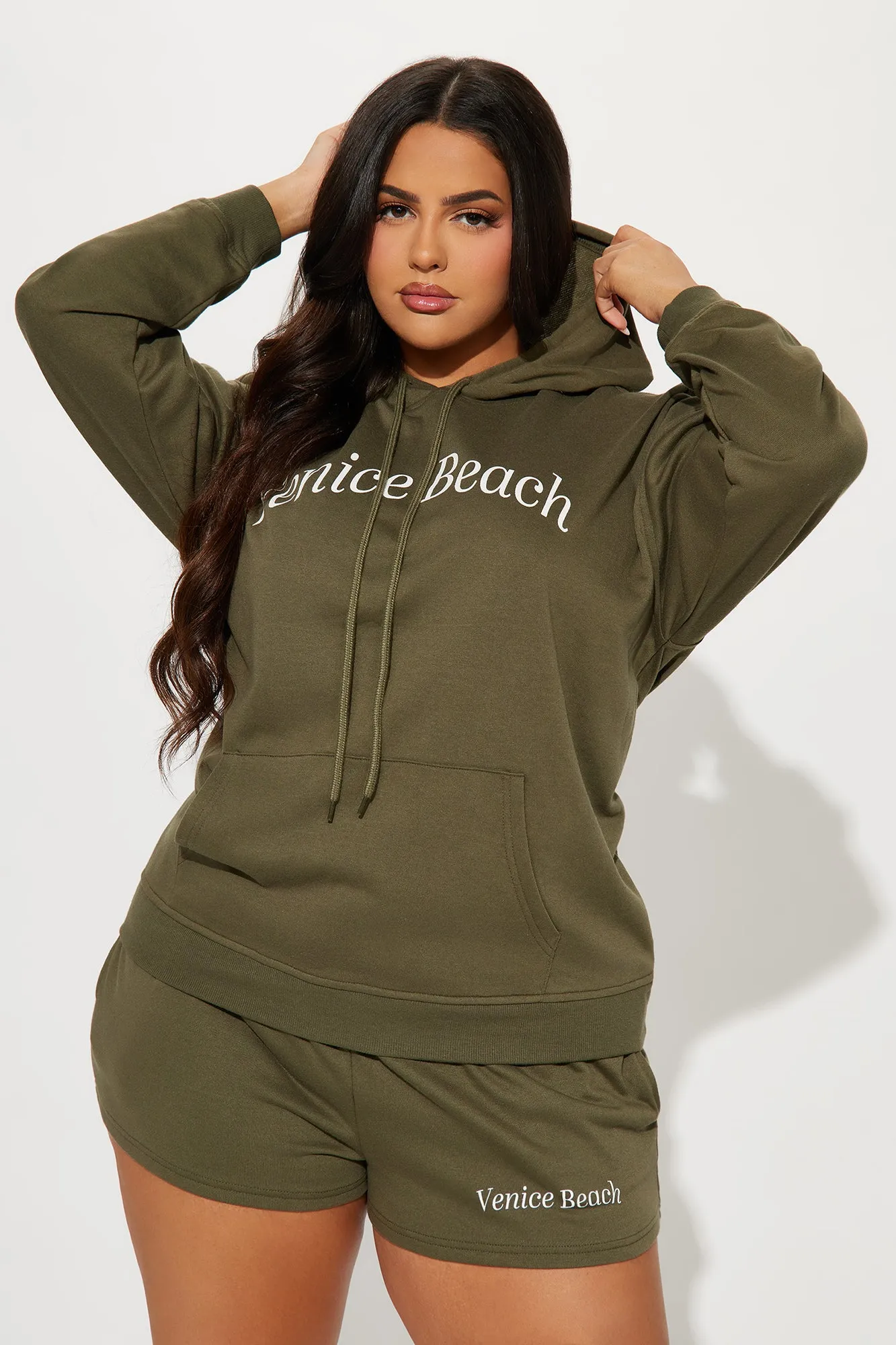 Venice Beach Chillin Short Set - Olive sold by Fashion Nova product image thumbnail 5