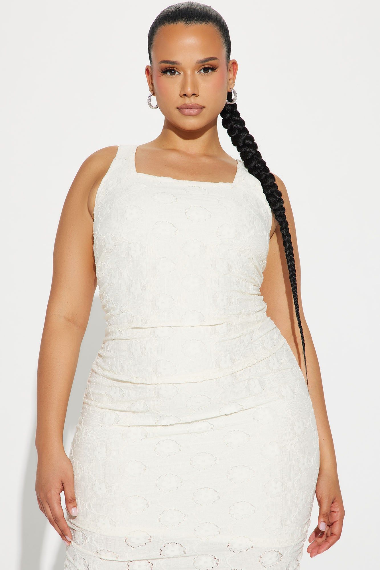 Courtney Textured Mini Dress - Ivory sold by Fashion Nova product image thumbnail 5