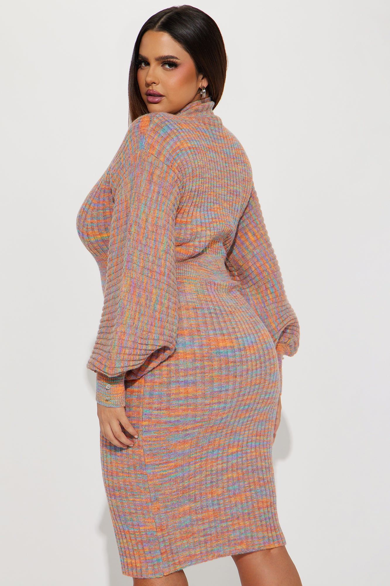 Serena Sweater Midi Dress - Multi Color sold by Fashion Nova product image thumbnail 6