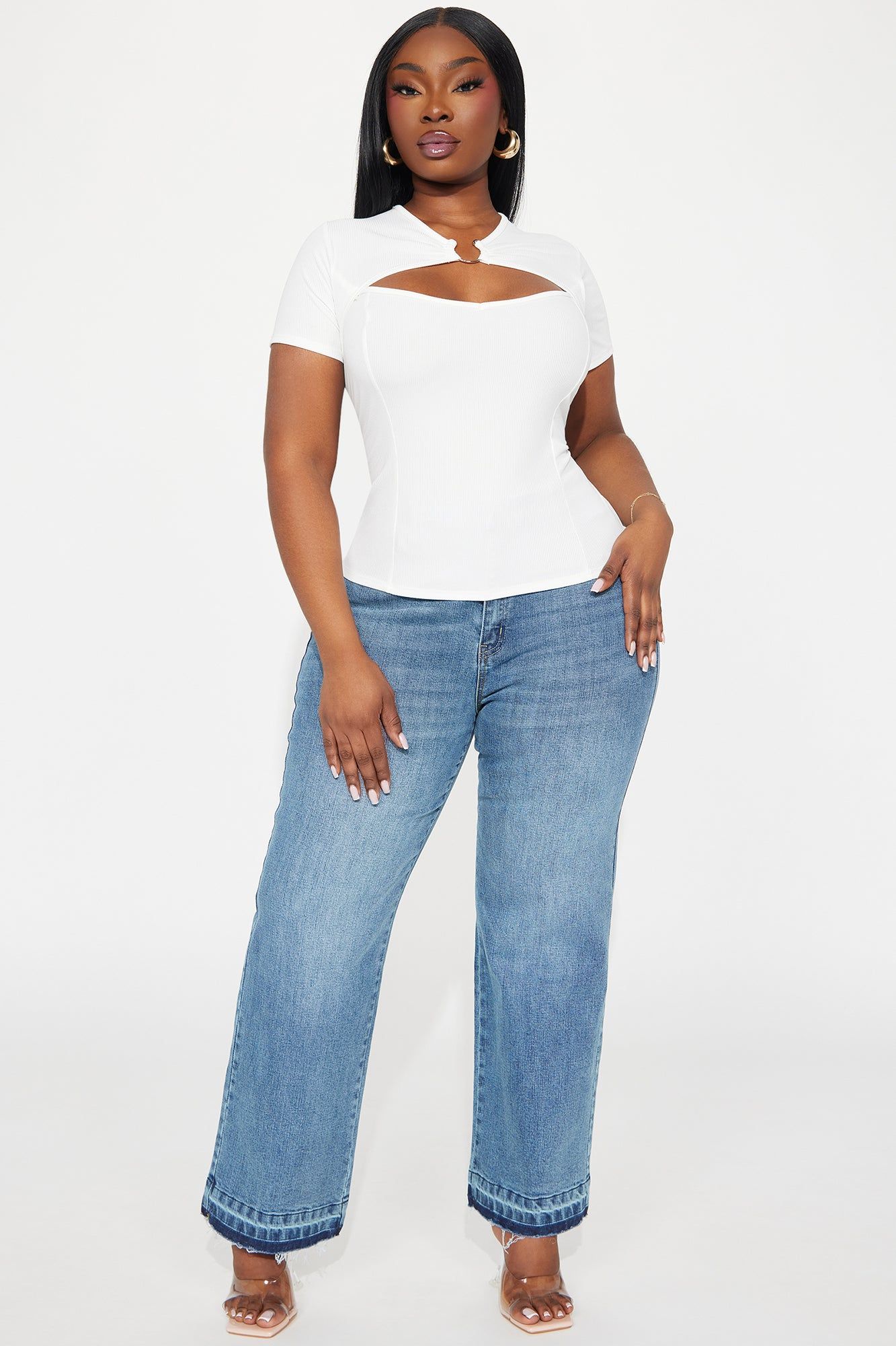 Crushin On You Ribbed Top - Ivory sold by Fashion Nova product image thumbnail 5