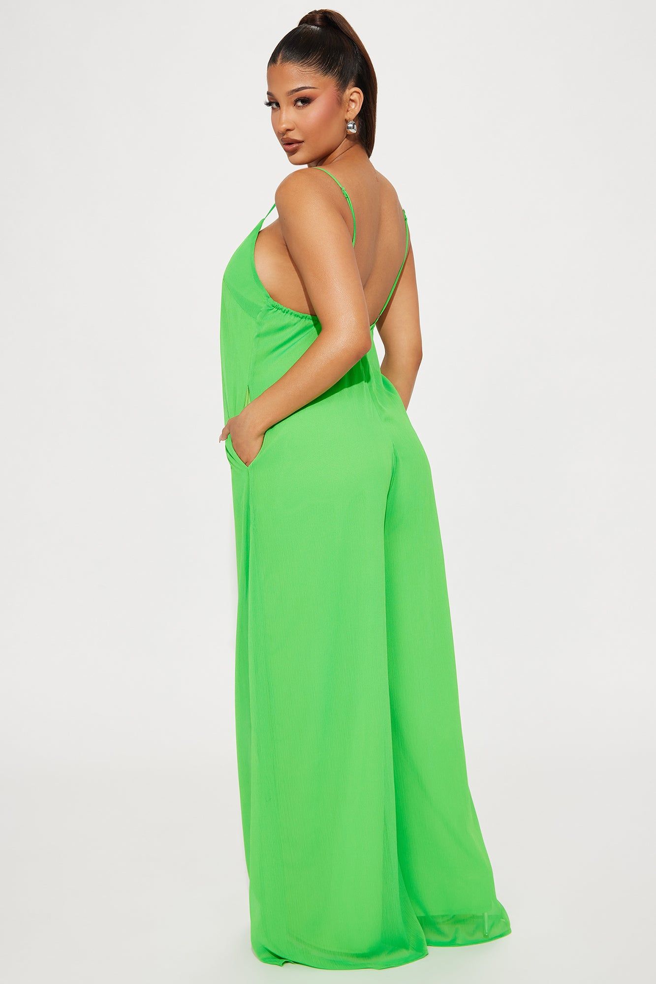 Hali Jumpsuit - Green sold by Fashion Nova product image thumbnail 3