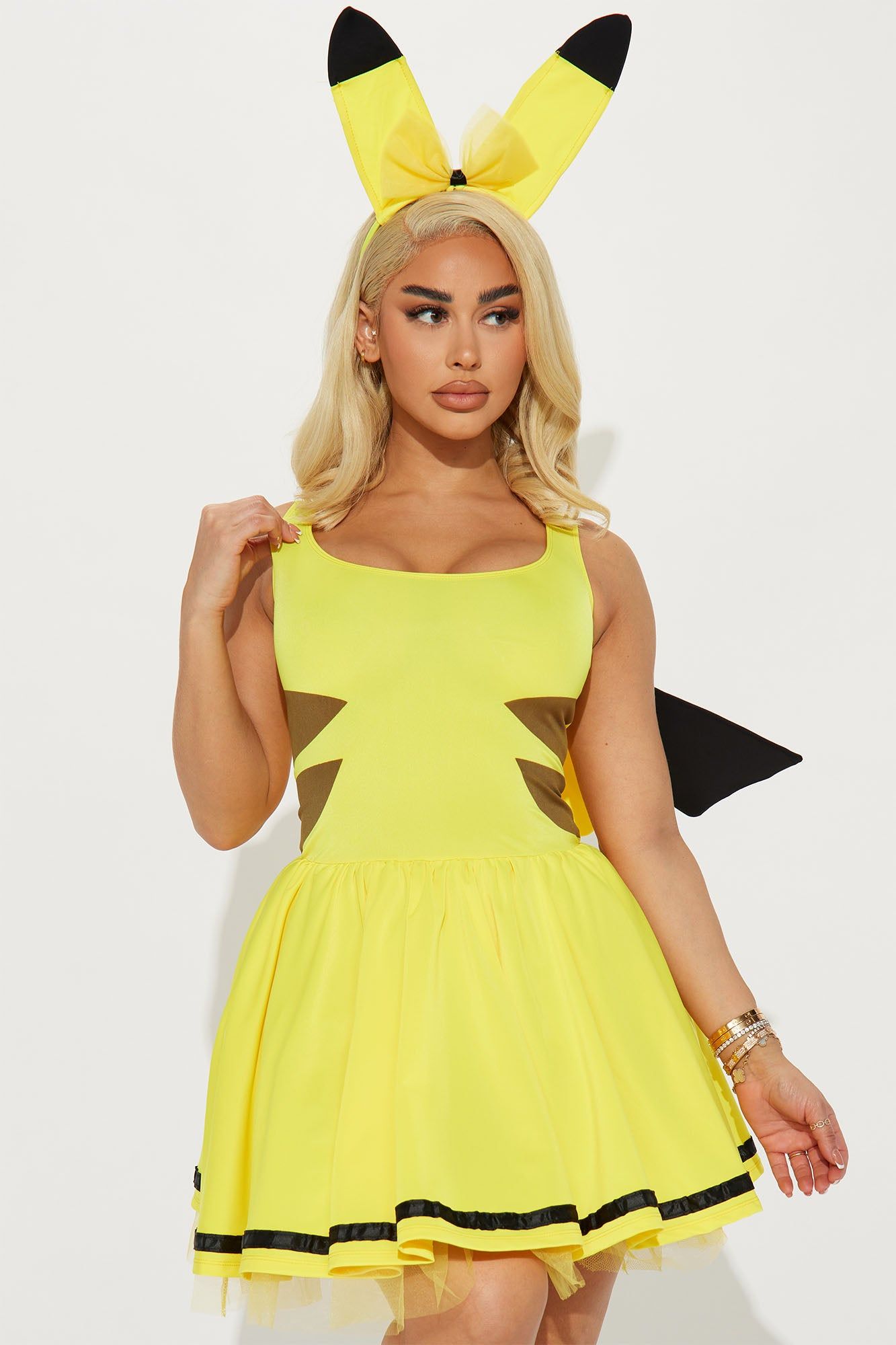 Catch Them All Cutie 2 Piece Costume Set - Yellow sold by Fashion Nova product image thumbnail 2