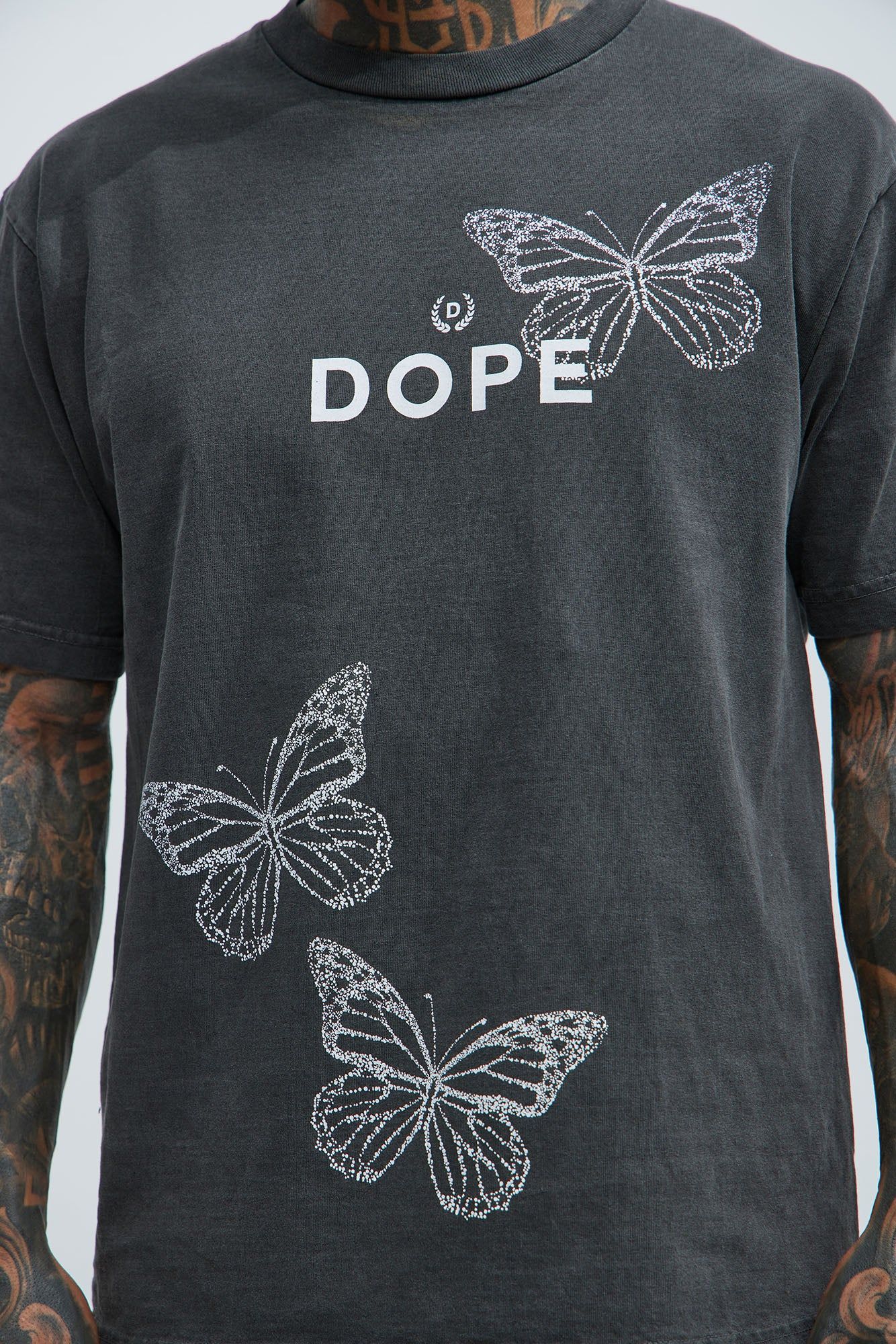 Dope And Fly Short Sleeve Tee - Black sold by Fashion Nova product image thumbnail 3