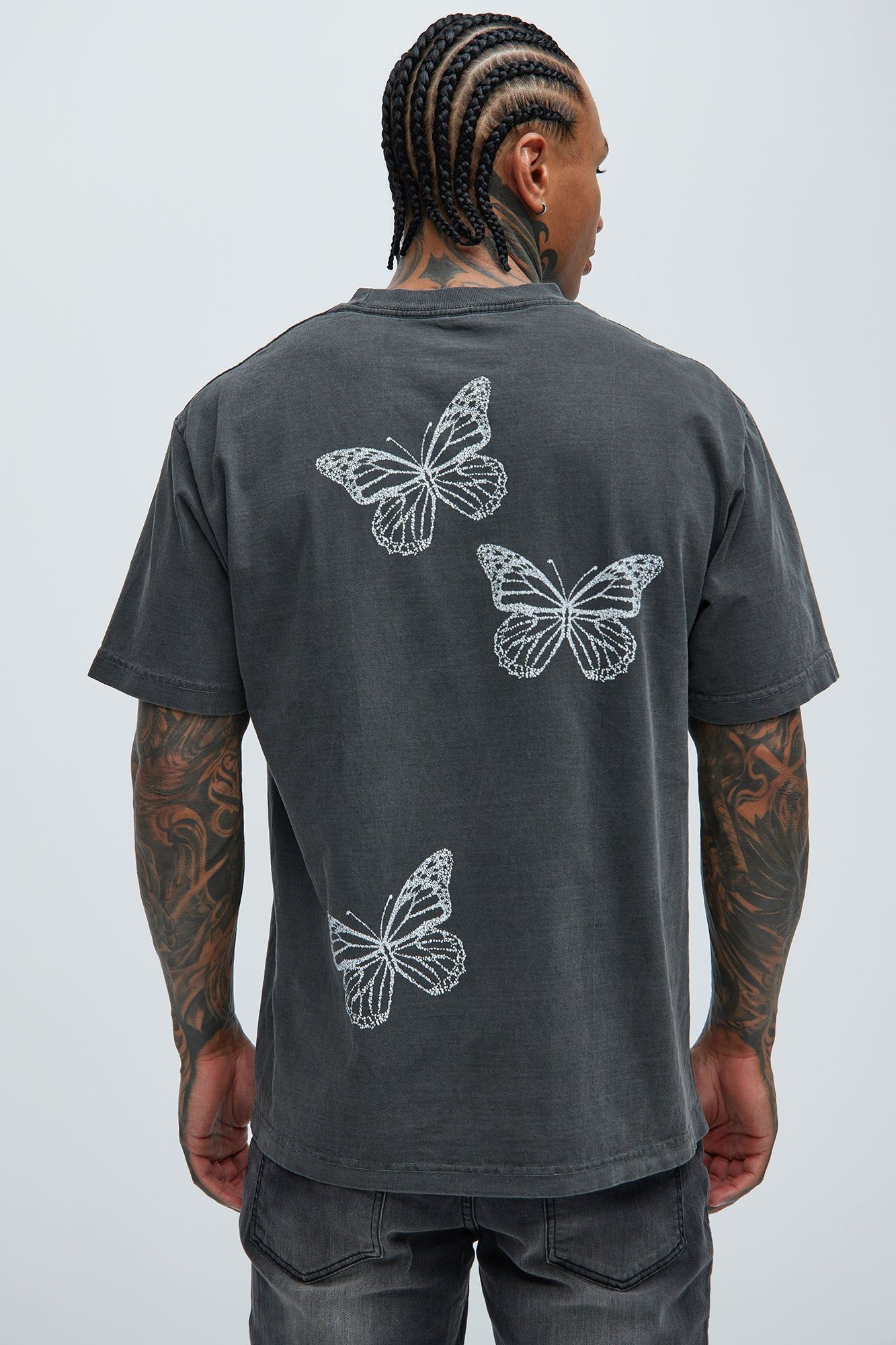 Dope And Fly Short Sleeve Tee - Black sold by Fashion Nova product image thumbnail 4