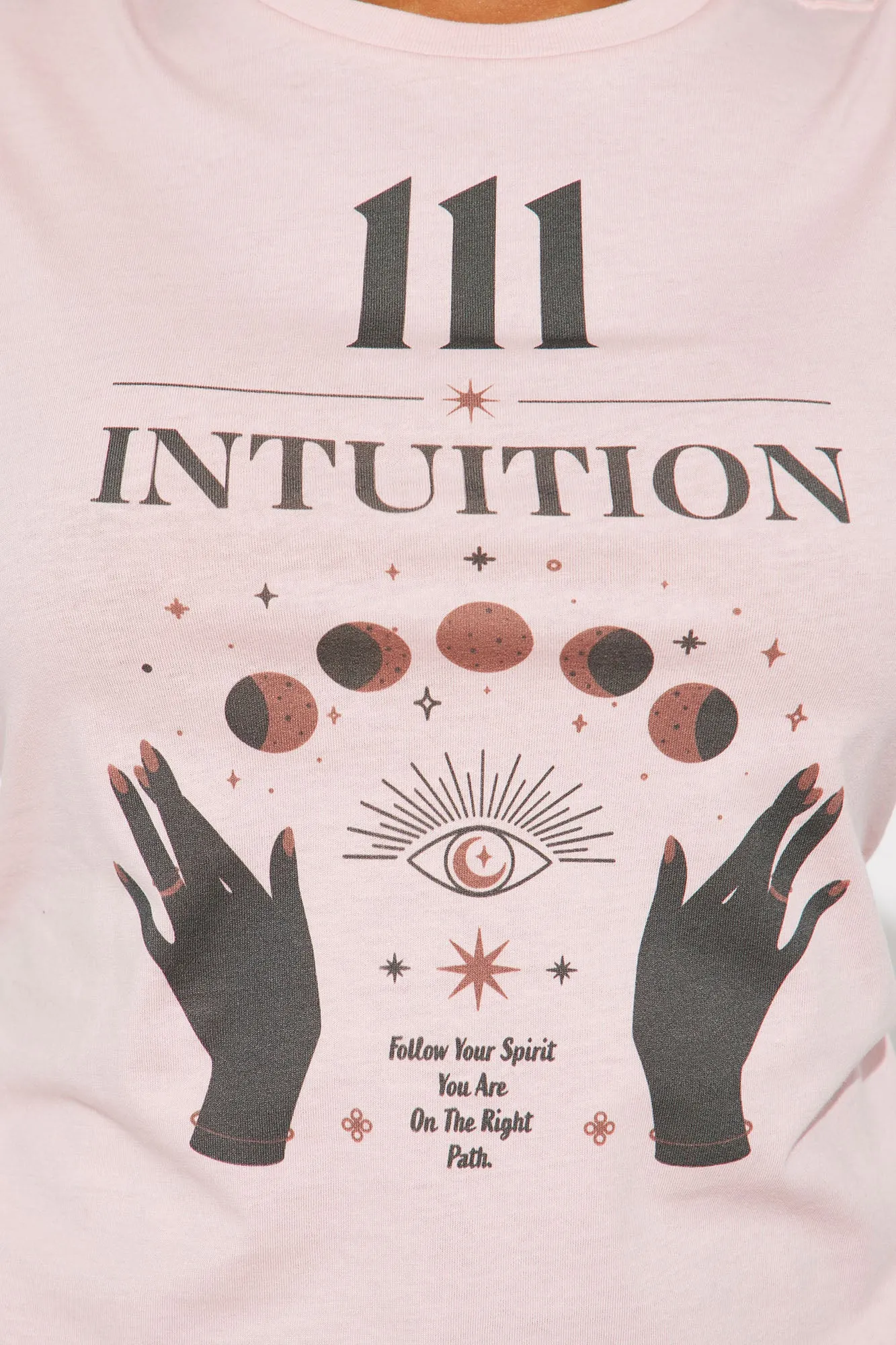 111 Soul Intuition Tee - Pink sold by Fashion Nova product image thumbnail 2