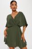Francesca Flowy Mini Dress - Olive sold by Fashion Nova