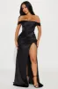 Andrea Corset Gown - Black sold by Fashion Nova