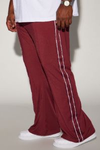 Almost Famous Flare Sweatpant - Burgundy sold by Fashion Nova
