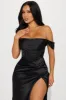 Andrea Corset Gown - Black sold by Fashion Nova