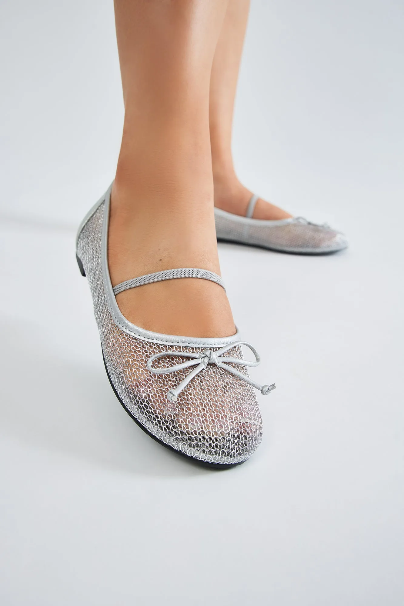 Know You Love Me Ballet Flats - Silver sold by Fashion Nova product image thumbnail 4