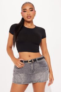 From Day To Night Trio Belt Set - Black sold by Fashion Nova