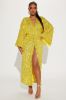 Dancing Queen Sequin Maxi Dress - Yellow sold by Fashion Nova