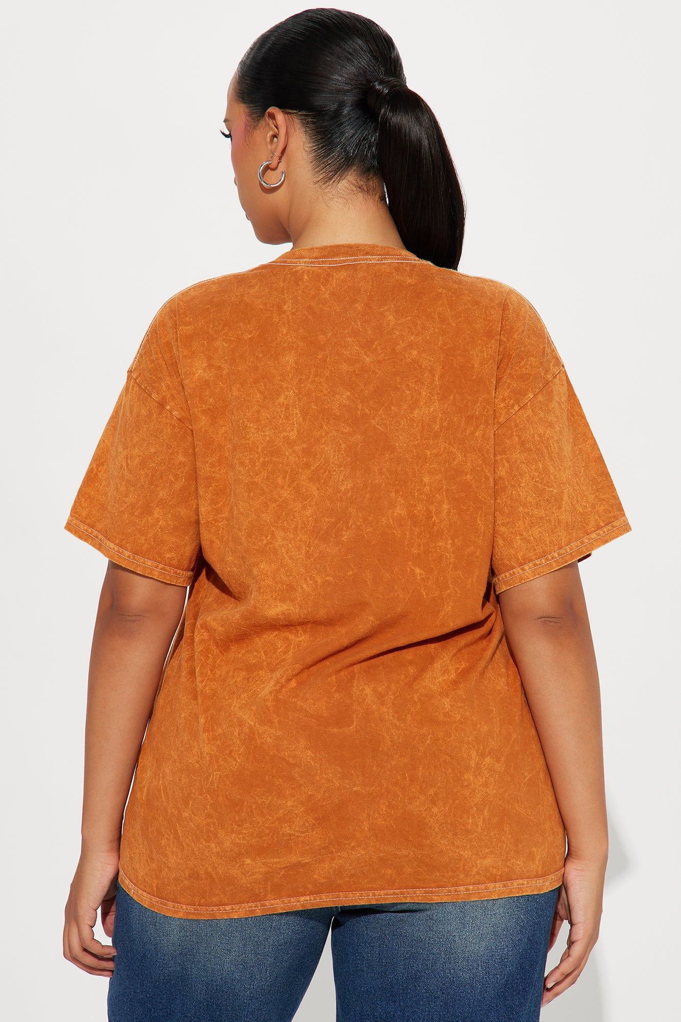 Goosebumps Mineral Wash Tshirt - Orange/combo sold by Fashion Nova product image thumbnail 7