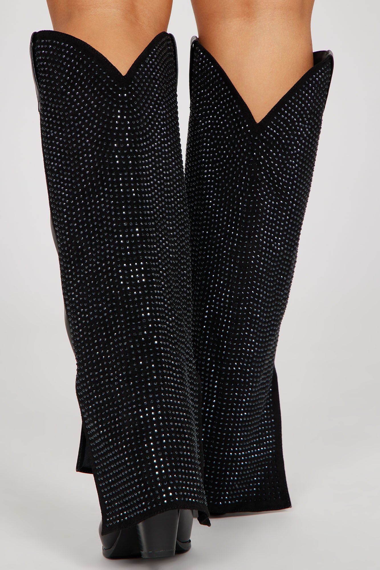 Melory Knee High Heeled Boots - Black sold by Fashion Nova product image thumbnail 4