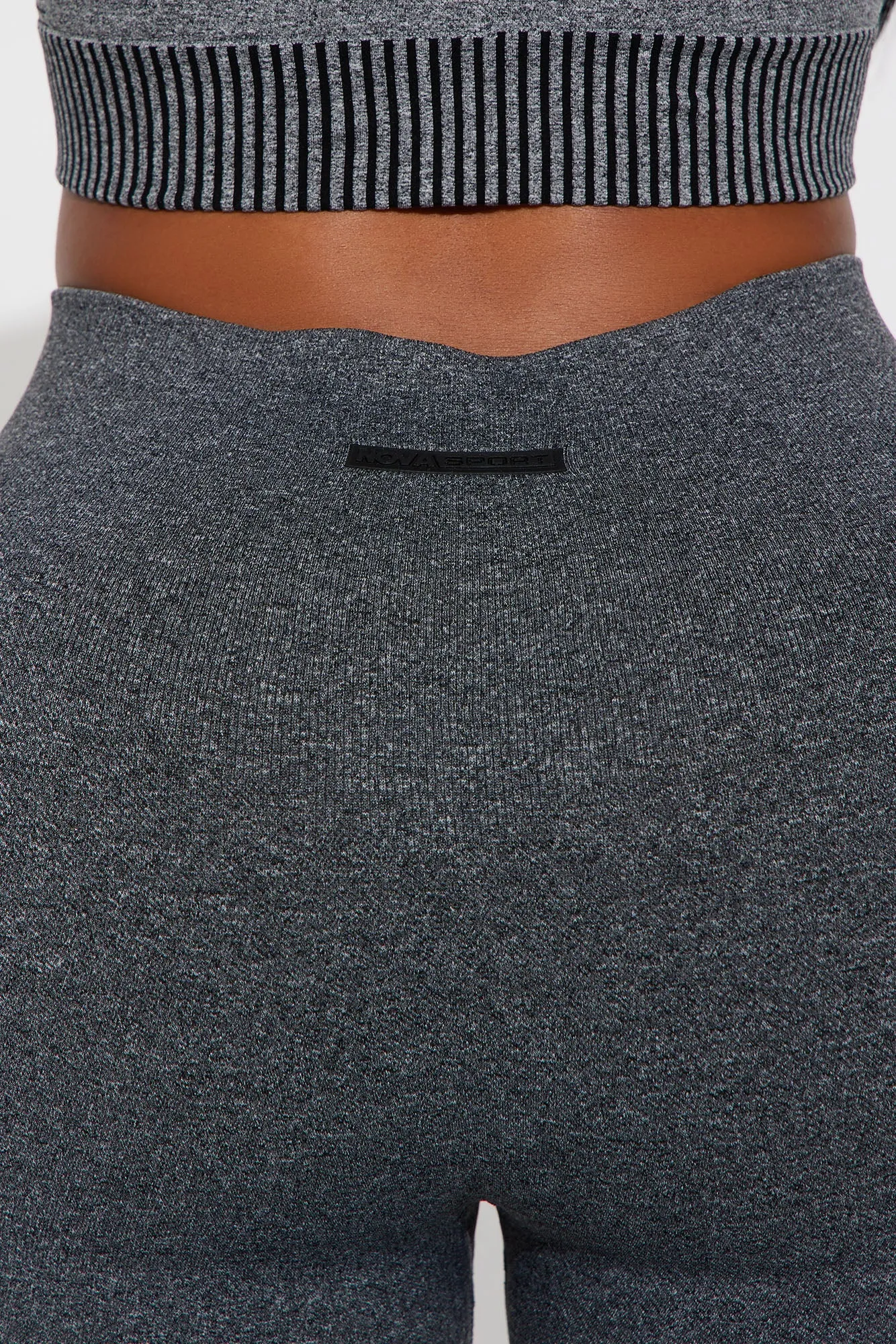 Vital Goddess Active Capri Legging in Infinity Seamless - Black sold by Fashion Nova product image thumbnail 4