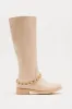 Valerie Knee High Boots - Cream sold by Fashion Nova