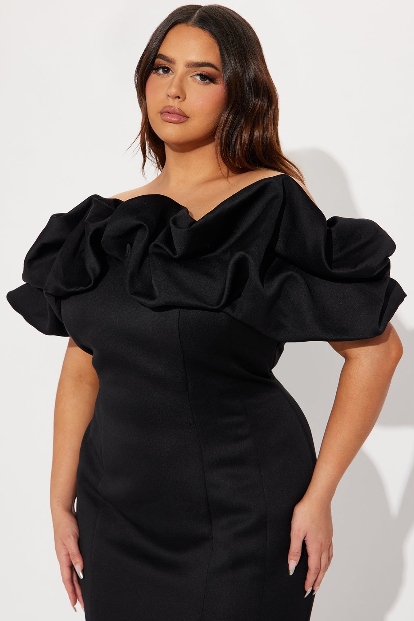 Parisian Nights Midi Dress - Black sold by Fashion Nova product image thumbnail 5