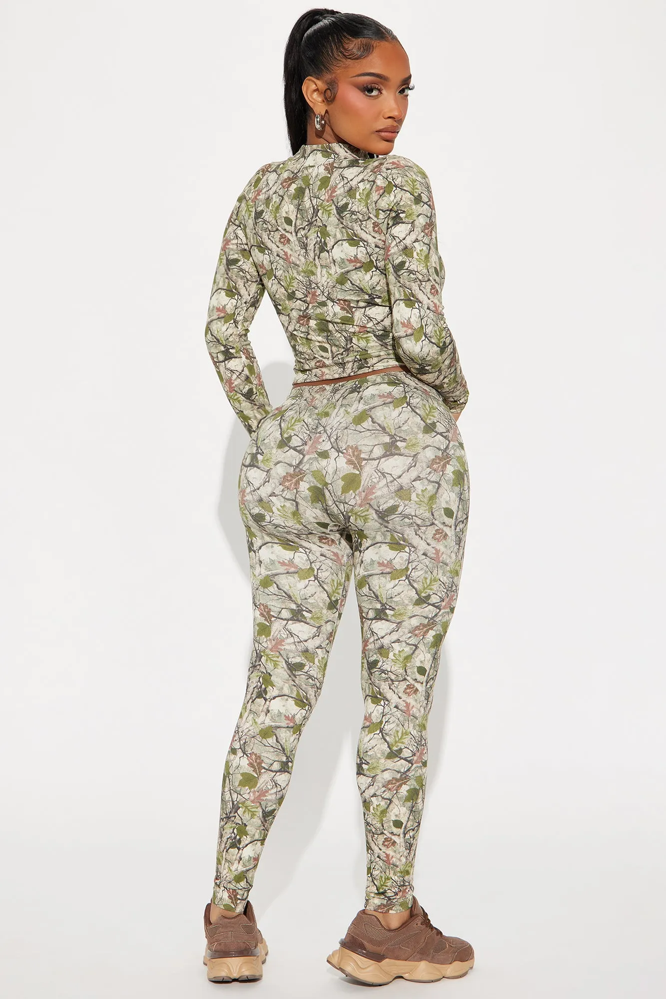 Can't See Me Pant Set - Green/combo sold by Fashion Nova product image thumbnail 4