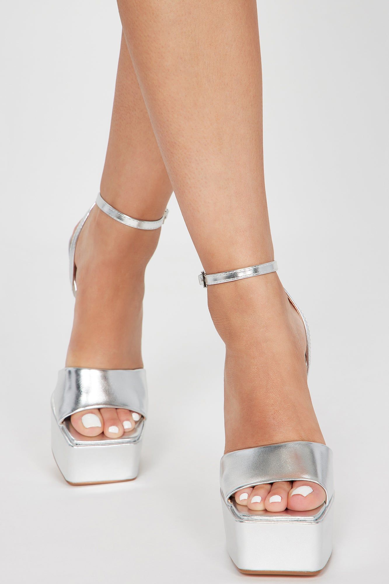 New Look Platform Heels - Silver sold by Fashion Nova product image thumbnail 3