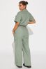 Talk Back Jumpsuit  - Olive sold by Fashion Nova