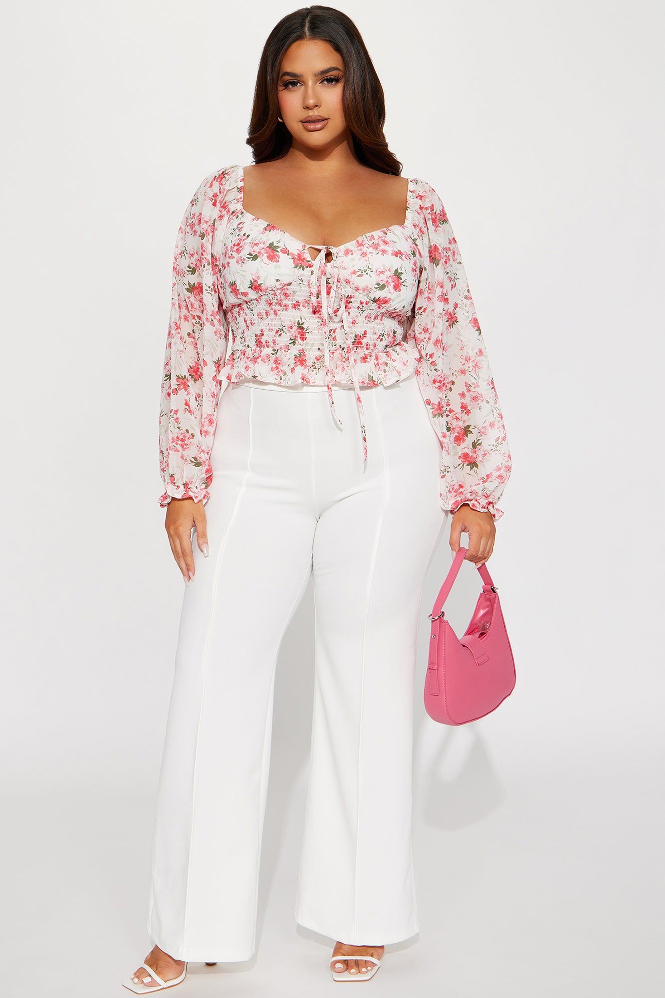 Always A Blossom Floral Top - Blush/combo sold by Fashion Nova product image thumbnail 2