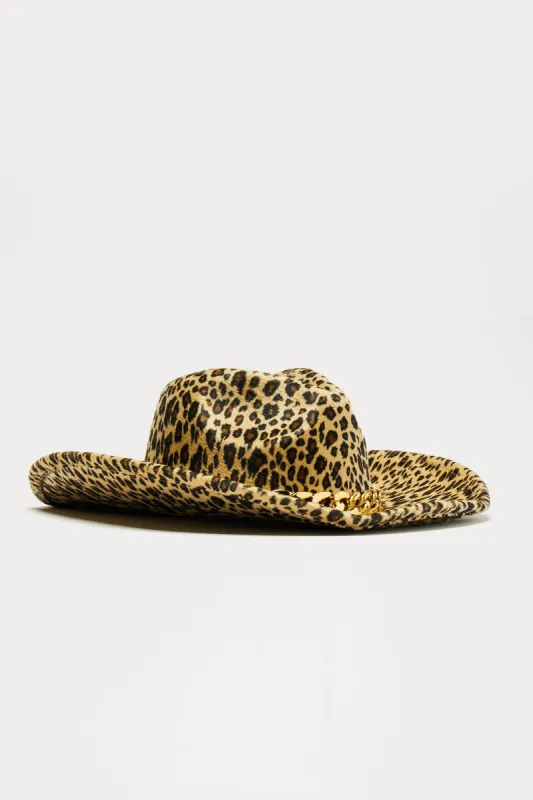 Lady Leopard Cowboy Hat - Leopard sold by Fashion Nova