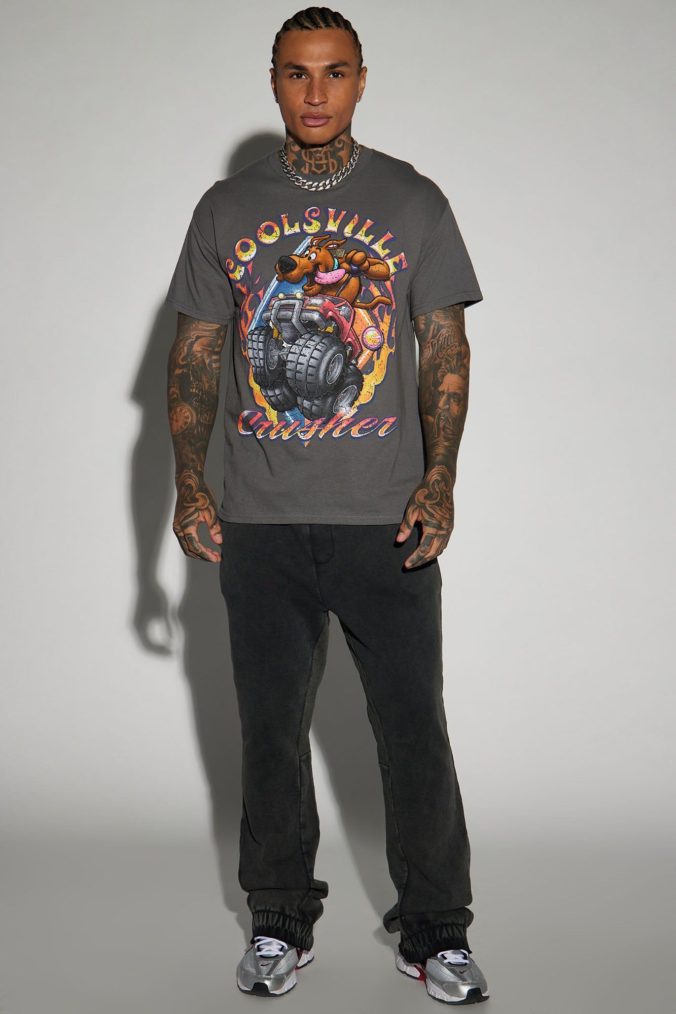 Scooby Doo Crushin Short Sleeve Tee - Charcoal sold by Fashion Nova product image thumbnail 2