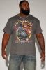 Scooby Doo Crushin Short Sleeve Tee - Charcoal sold by Fashion Nova
