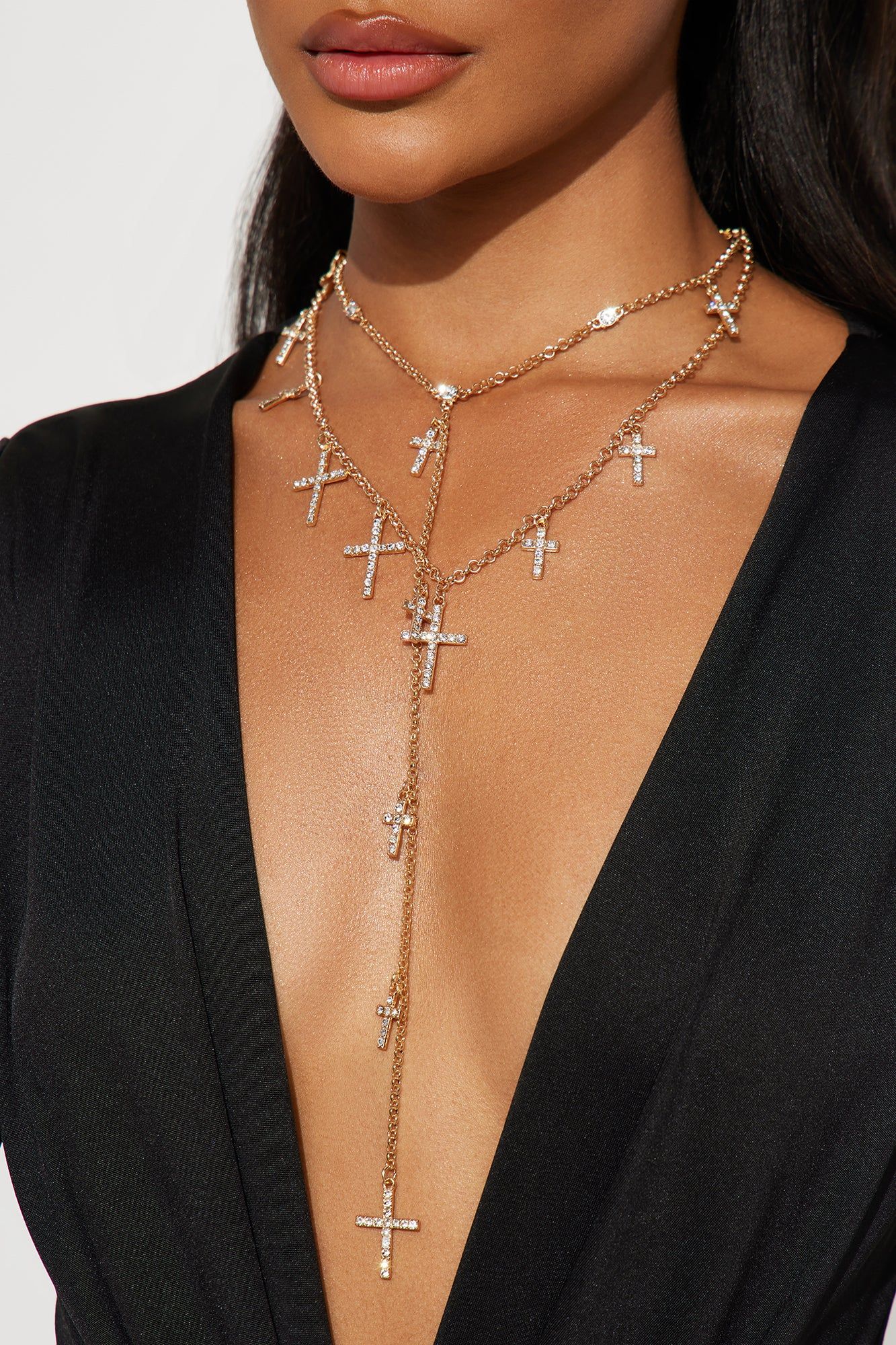 Sinful Desire Necklace - Gold sold by Fashion Nova