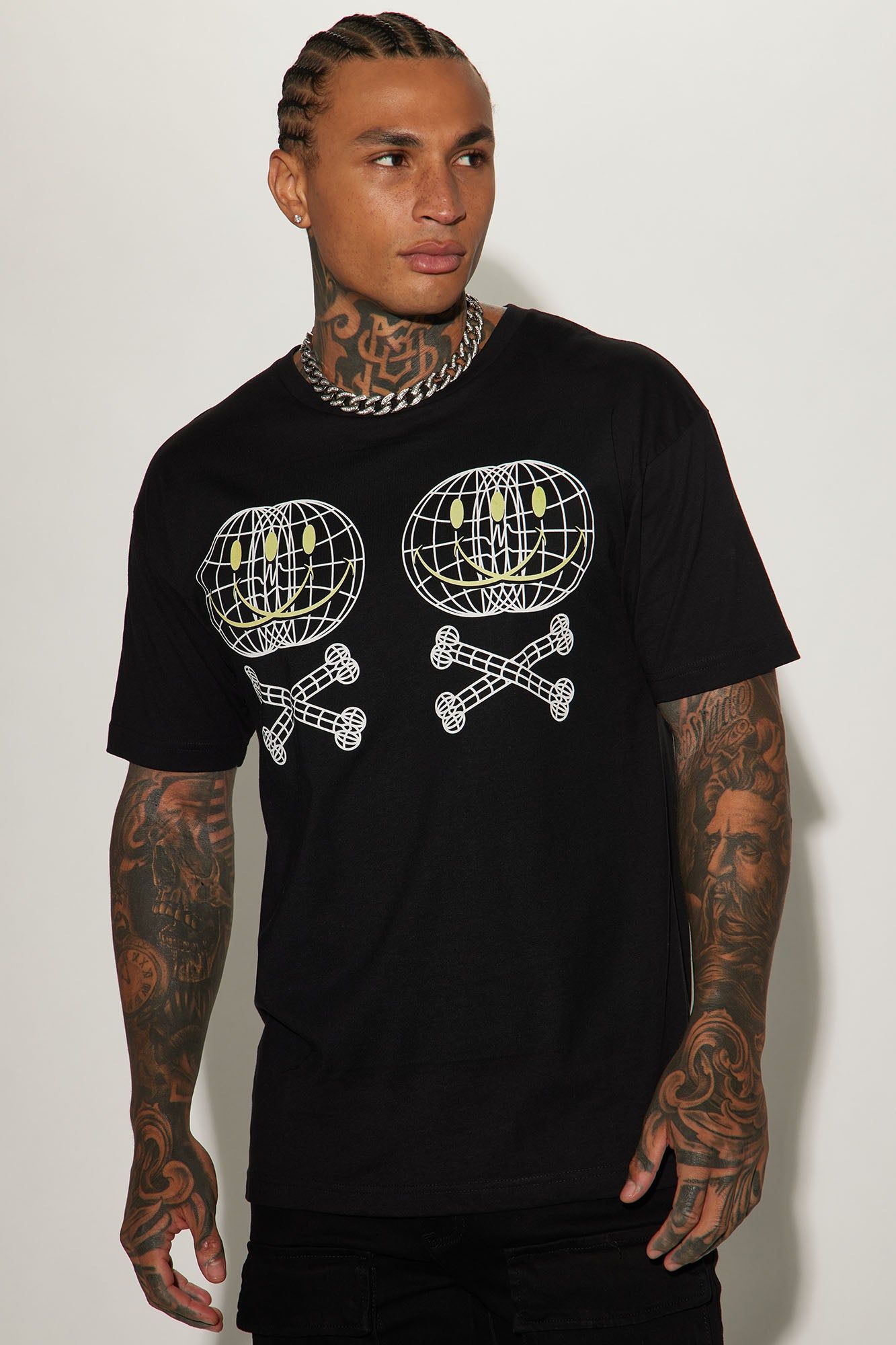 Lucky Always Short Sleeve Tee - Black sold by Fashion Nova