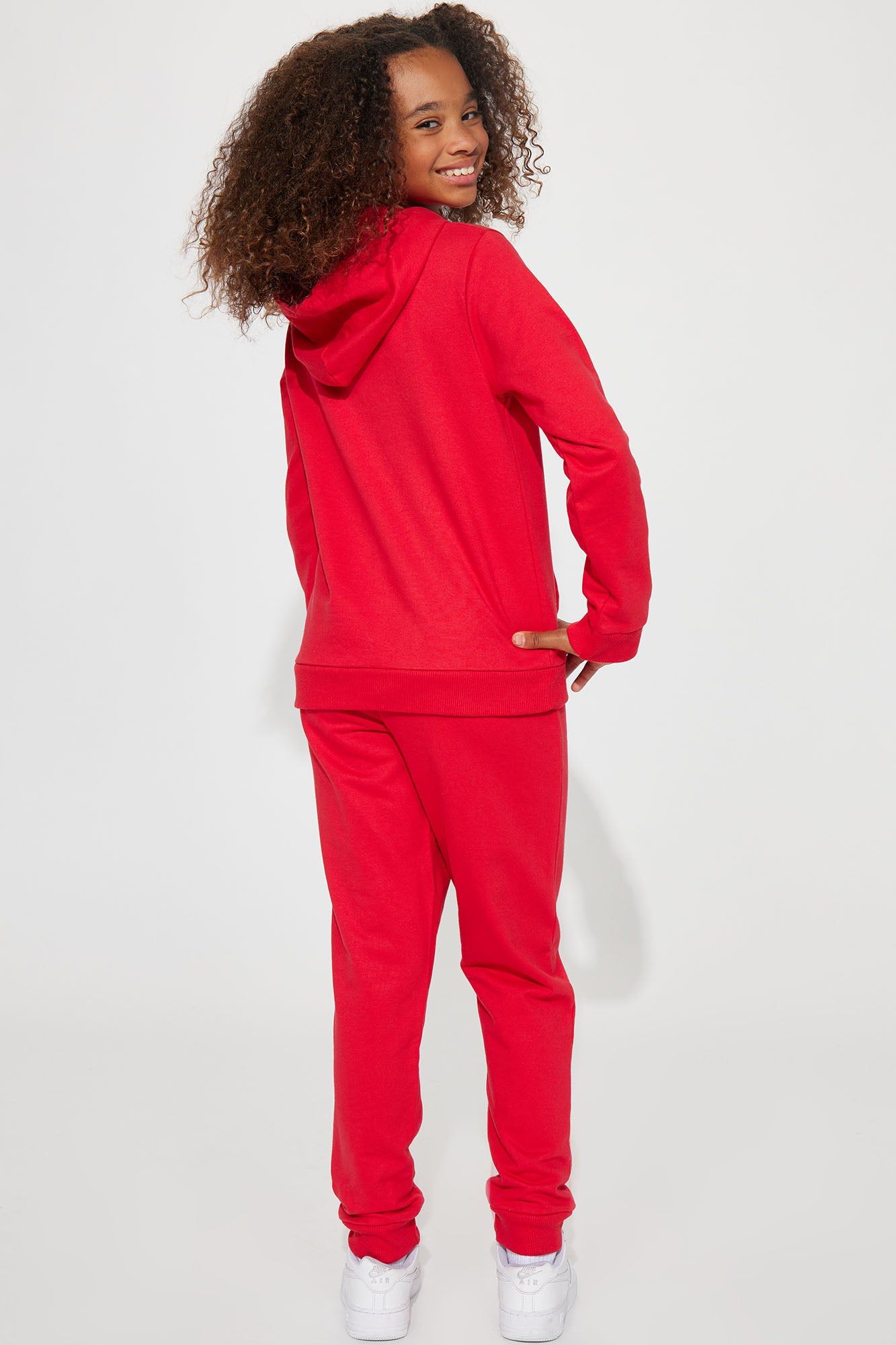 Mini Legacy Fleece Jogger Set - Red sold by Fashion Nova product image thumbnail 5