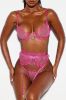 Sweetie Dreams Embroidered 3 Piece Set - Pink sold by Fashion Nova