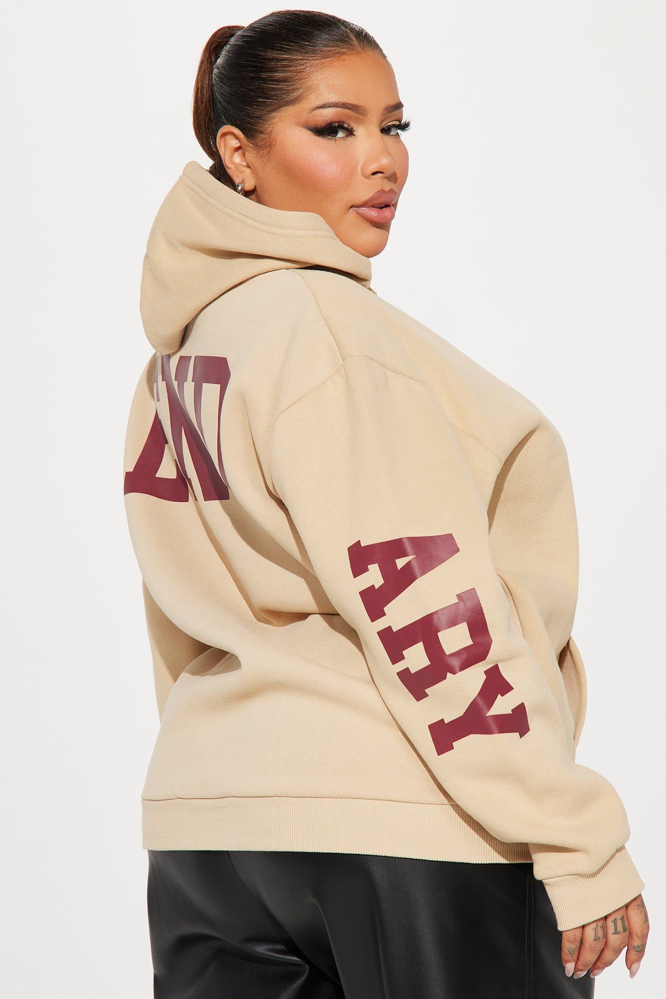Legendary Worldwide Hoodie - Taupe sold by Fashion Nova product image thumbnail 7
