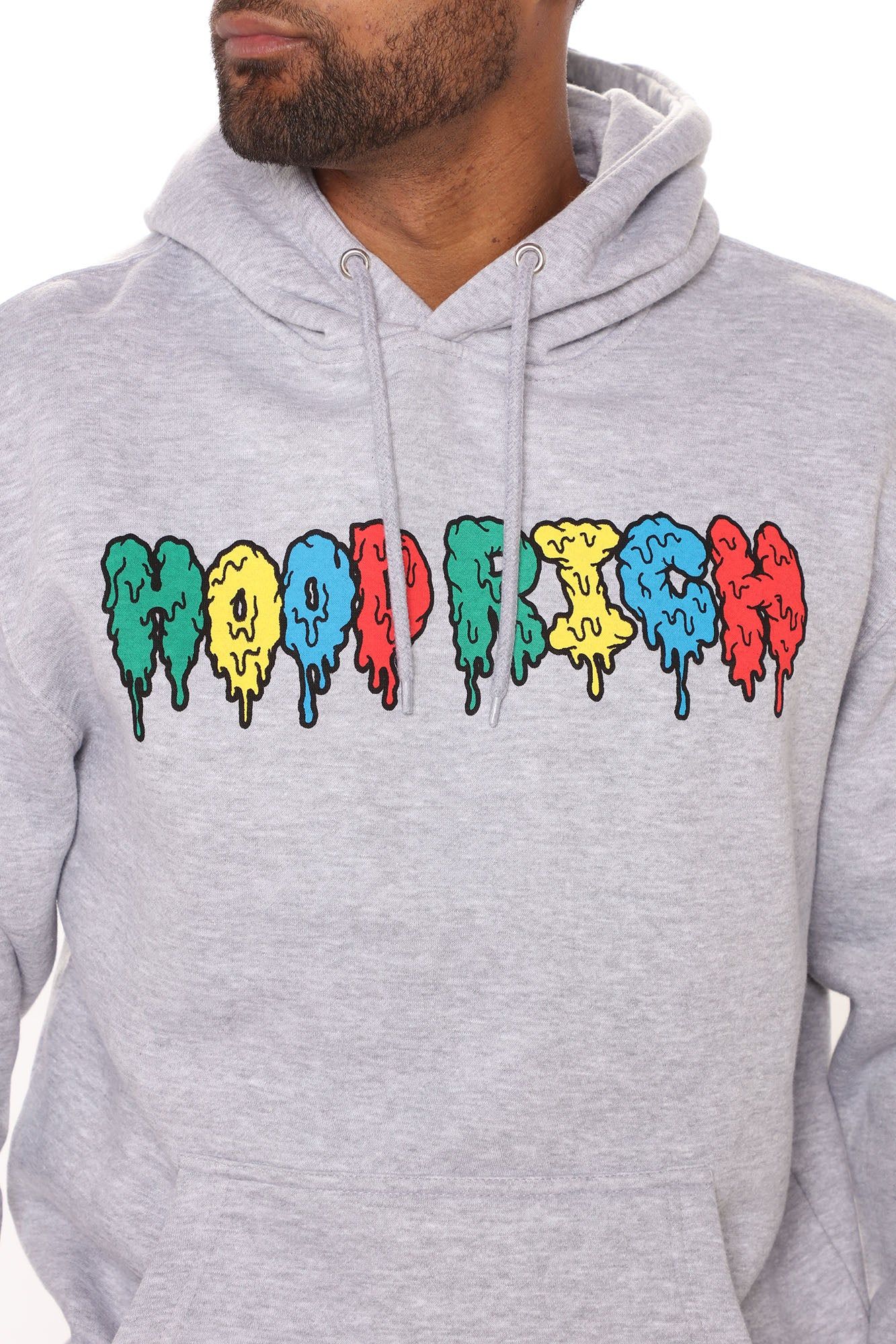 Hood Rich Hoodie - Grey sold by Fashion Nova product image thumbnail 6