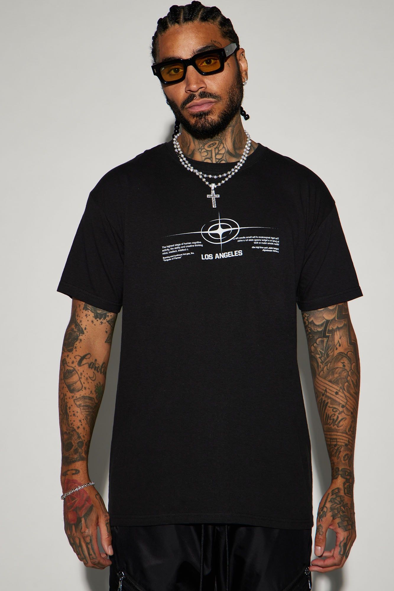 Atelier Fleur Short Sleeve Tee - Black sold by Fashion Nova product image thumbnail 4