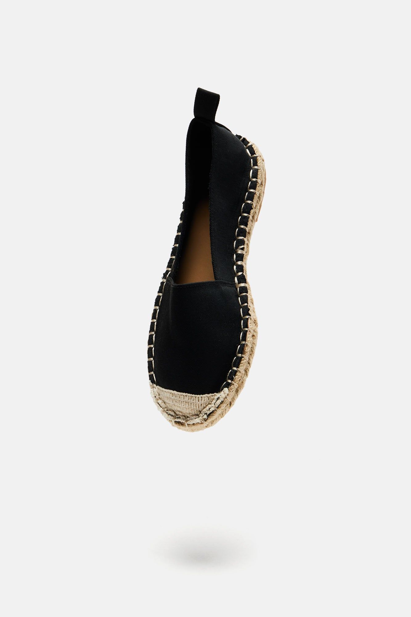 No Judgement Espadrille Flats - Black sold by Fashion Nova product image thumbnail 2