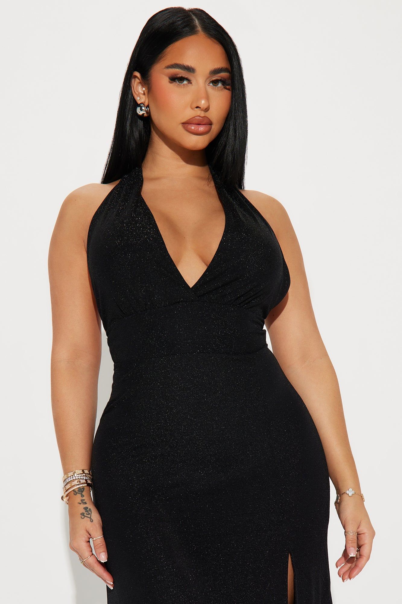 Harlowe Halter Gown - Black sold by Fashion Nova product image thumbnail 2
