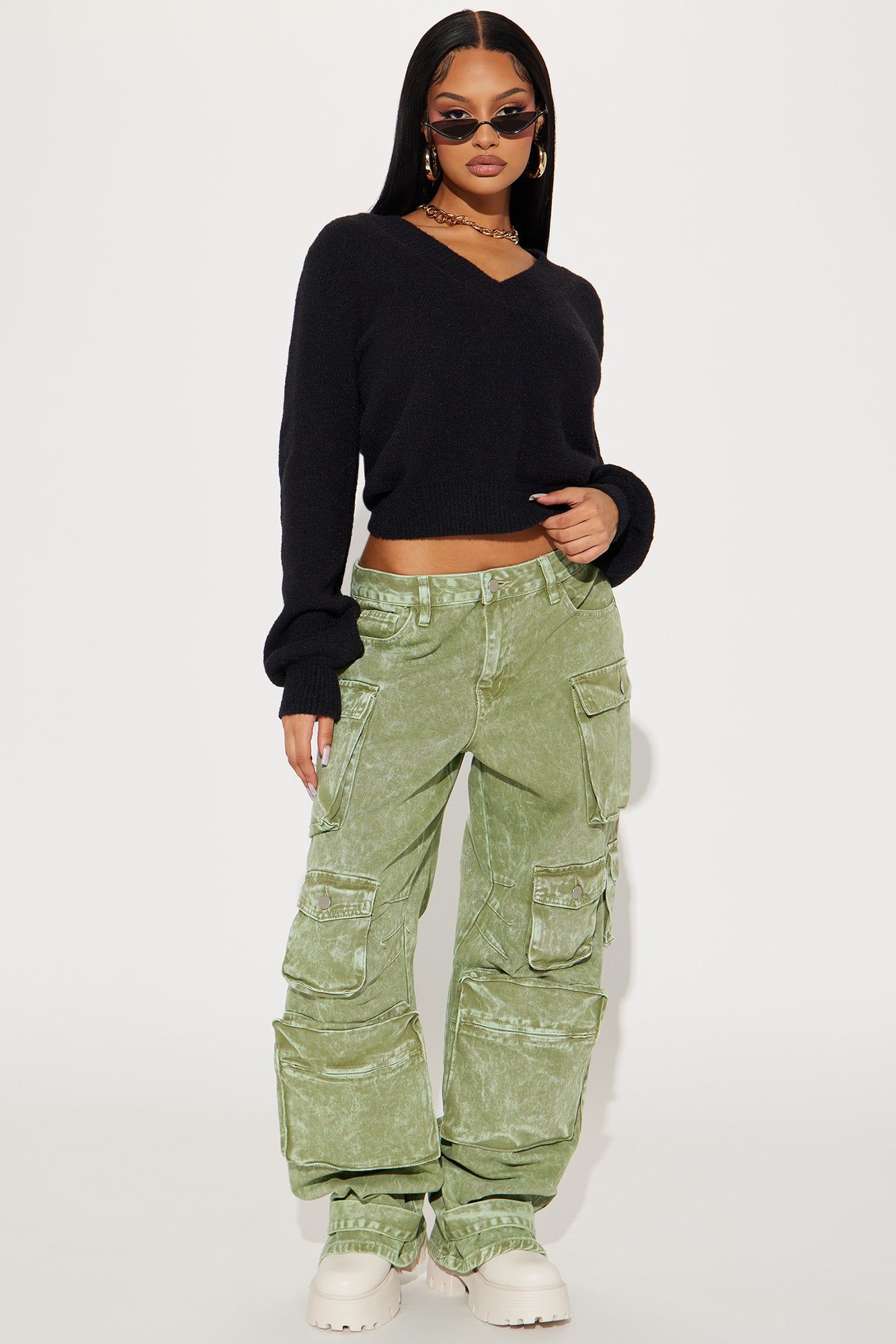 Cozy Girl Sweater - Black sold by Fashion Nova product image thumbnail 2