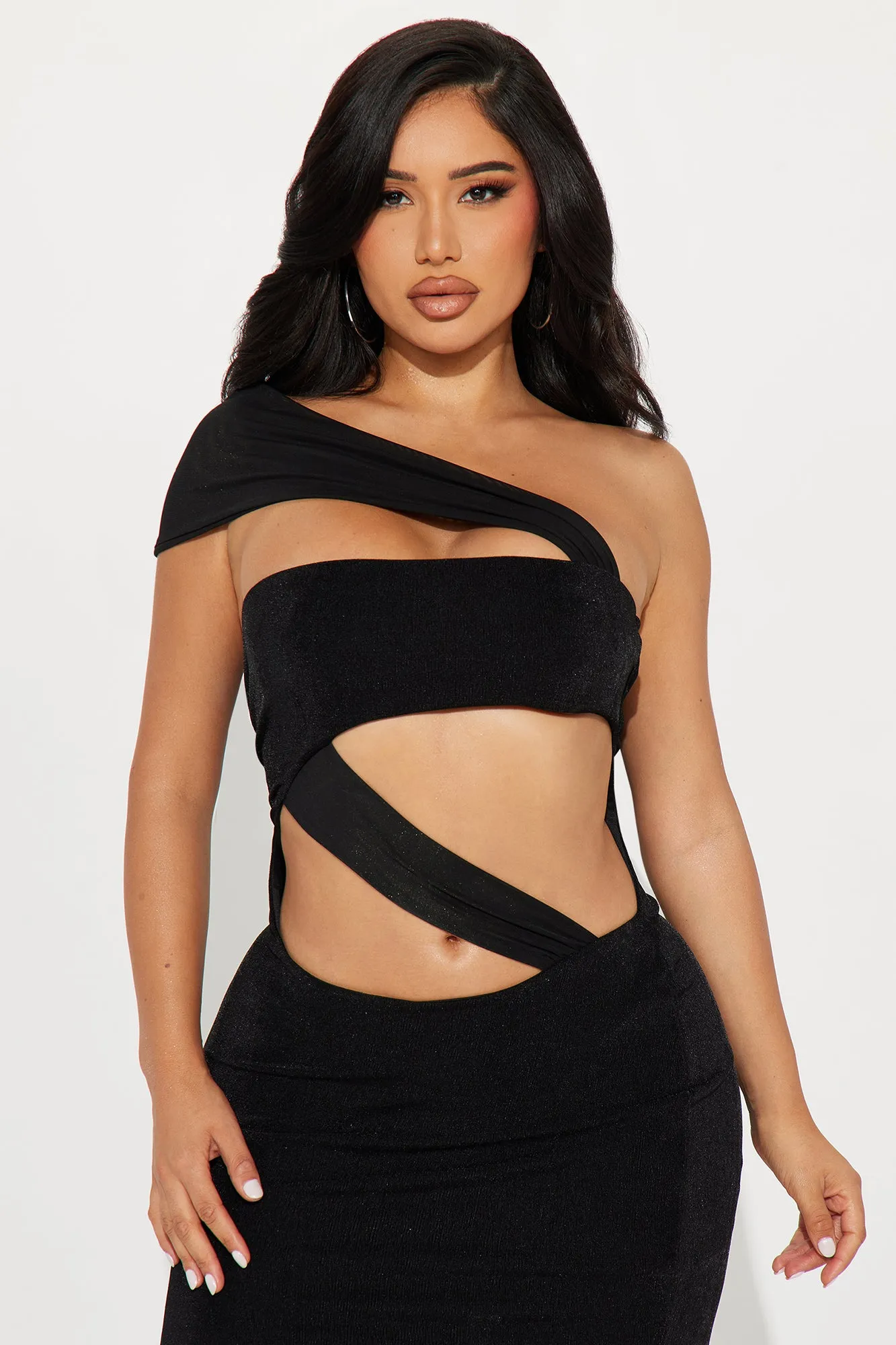 Ellen Cut Out Maxi Dress - Black sold by Fashion Nova product image thumbnail 2