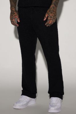 Jordan Textured Straight Pants - Black sold by Fashion Nova