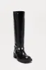 Marrakech Buckle Knee High Boots - Black sold by Fashion Nova
