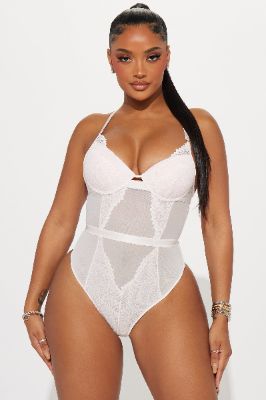 Belong Together Lace Teddy - Pink sold by Fashion Nova