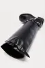 Marrakech Buckle Knee High Boots - Black sold by Fashion Nova