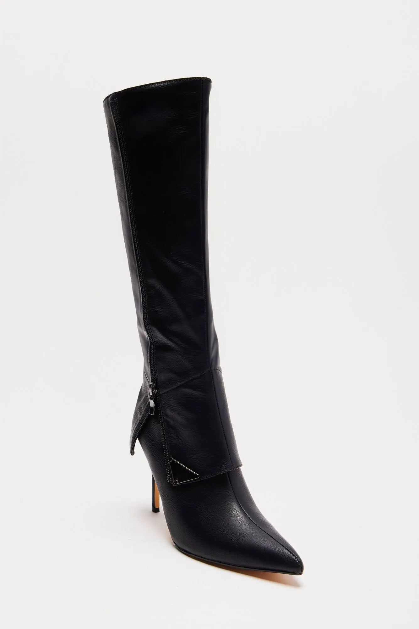 Channing Zipper Knee High Boots - Black sold by Fashion Nova product image thumbnail 4