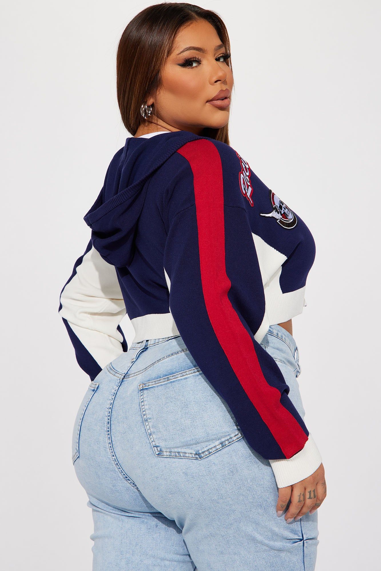 Hustle Mode Oversized Faux Leather Jacket - Black sold by Fashion Nova product image thumbnail 3