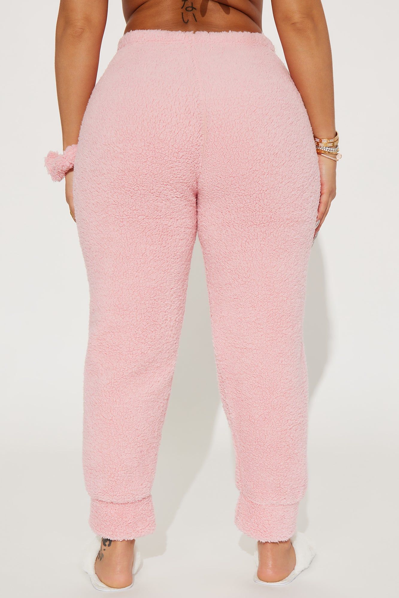 Keep You Warm Sherpa PJ Joggers - Pink sold by Fashion Nova product image thumbnail 4