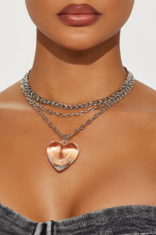 Someone To Love Necklace - Silver sold by Fashion Nova