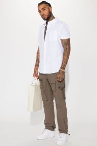 Versatile Cargo Pants - Chocolate sold by Fashion Nova